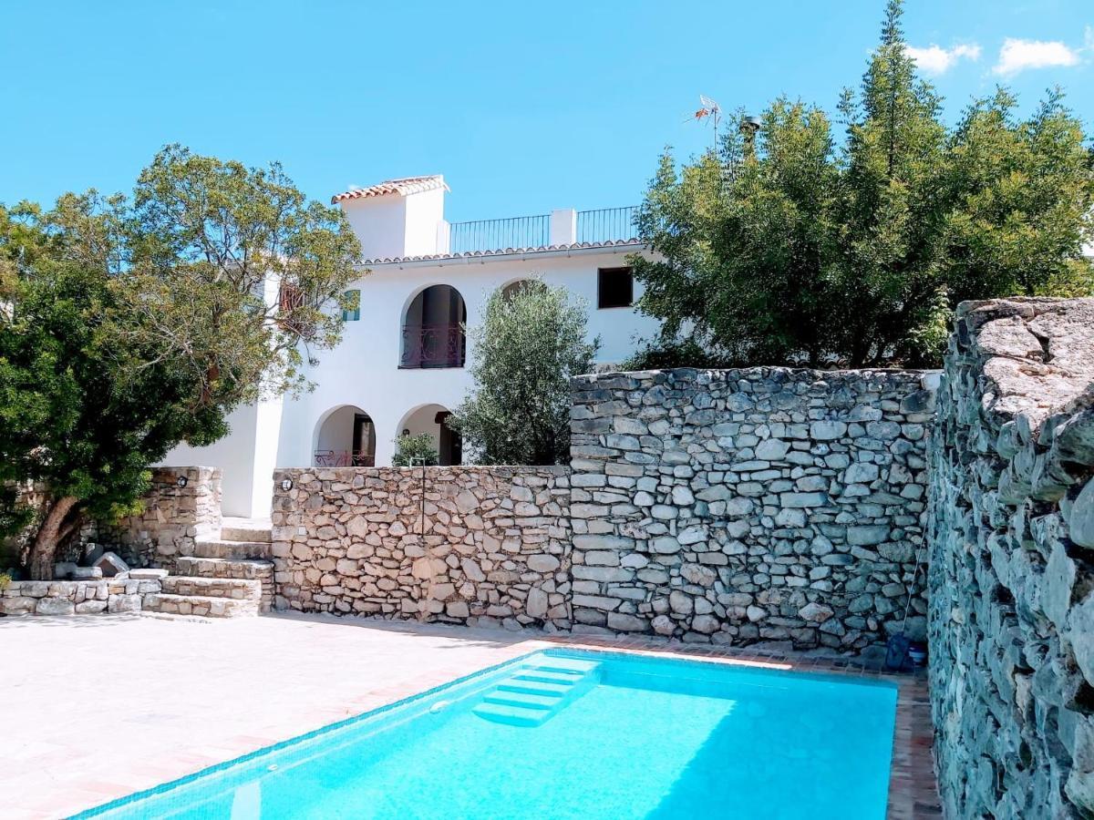 Casa Nicole Naturaleza, Montanas Y Piscina Privada En Alicante Carroja Buitenkant foto