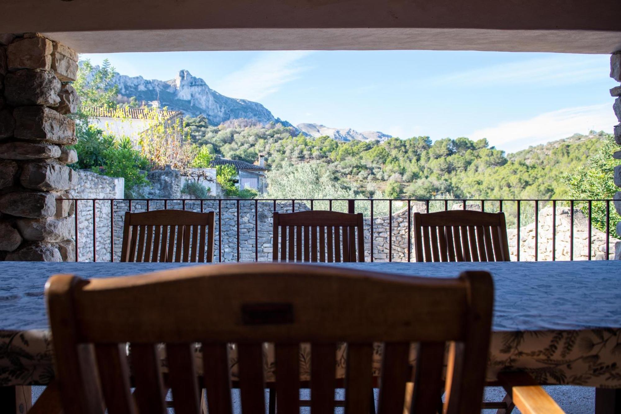 Casa Nicole Naturaleza, Montanas Y Piscina Privada En Alicante Carroja Buitenkant foto